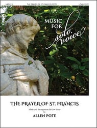 The Prayer of St. Francis Vocal Solo & Collections sheet music cover Thumbnail